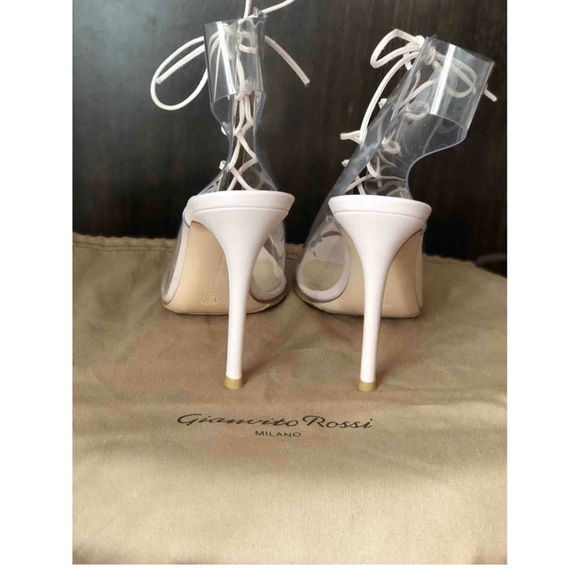 Gianvito Rossi Helmut PVC booties sandals 37.5 - Picture 3 of 4